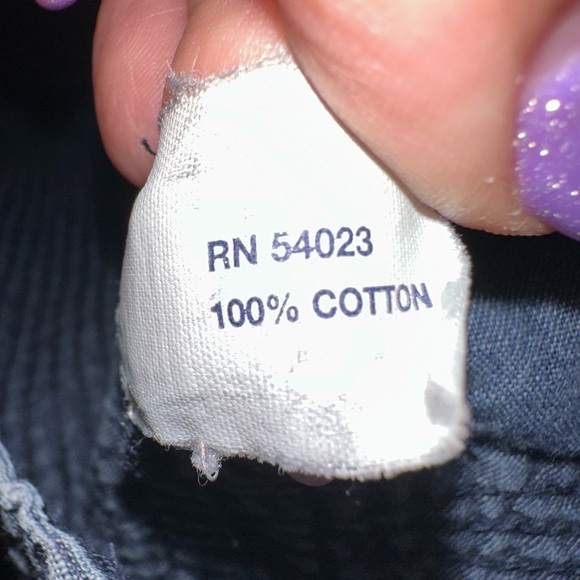 Short Sleeve Chambray Cotton Dress - Picture 3 of 5